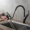 Mezclador multifuncional Filtro de agua Matt Black Faucet Grifo de cocina con certificado Cupc