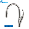 Grifo monomando de cocina de acero inoxidable y zinc extraíble estilo originalidad