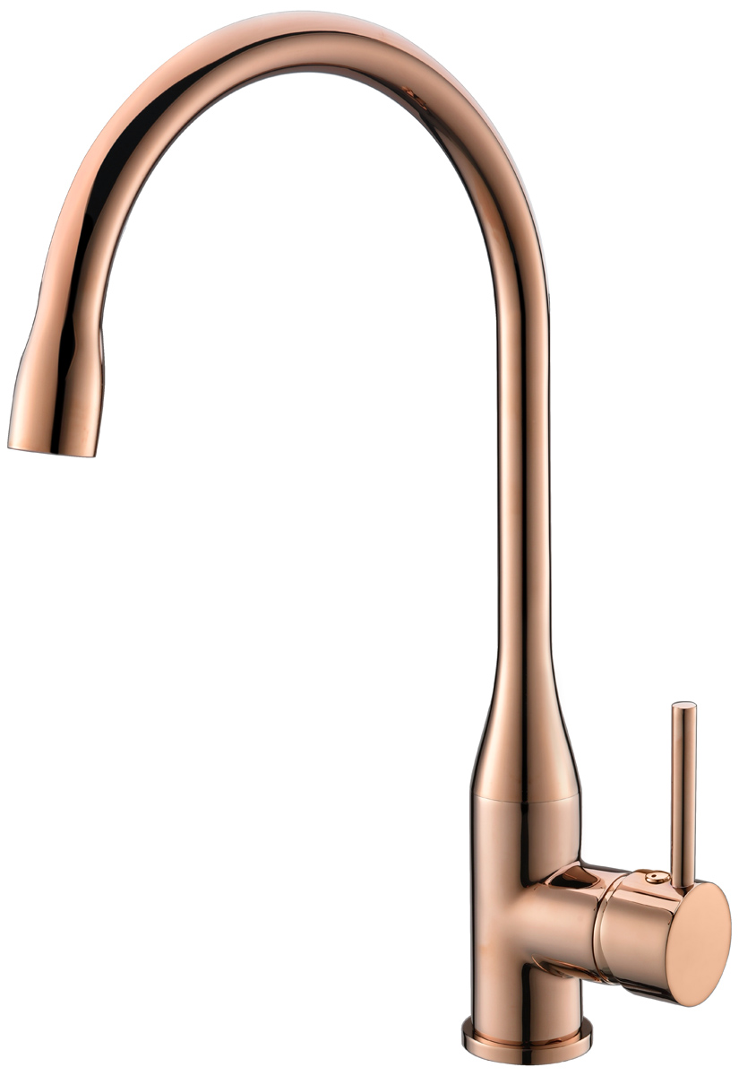 Grifo de cocina convencional Material oro rosa