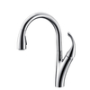Grifo monomando de cocina de acero inoxidable y zinc extraíble estilo originalidad