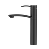 Nuevo grifo de lavabo de diseño negro mate