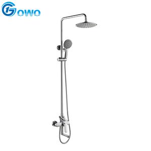 Grifo de baño de lujo de ducha de lluvia de cuerpo de latón de estilo Popular de gran oferta